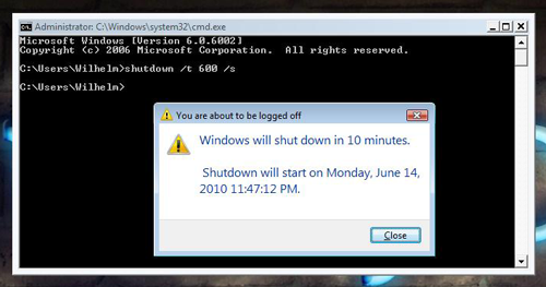 automatic-shutdown Shutting down your PC automatically using the Command Prompt